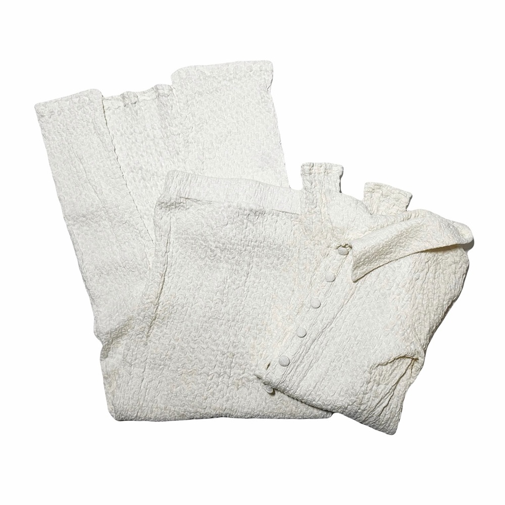 FASHION NOVA Cream Skirt Set